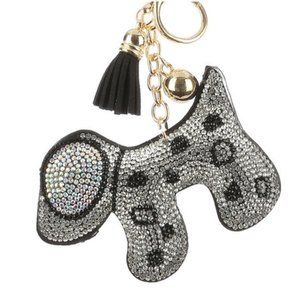 Stuffed Pillow Beagle Bag Accessory Key Chain